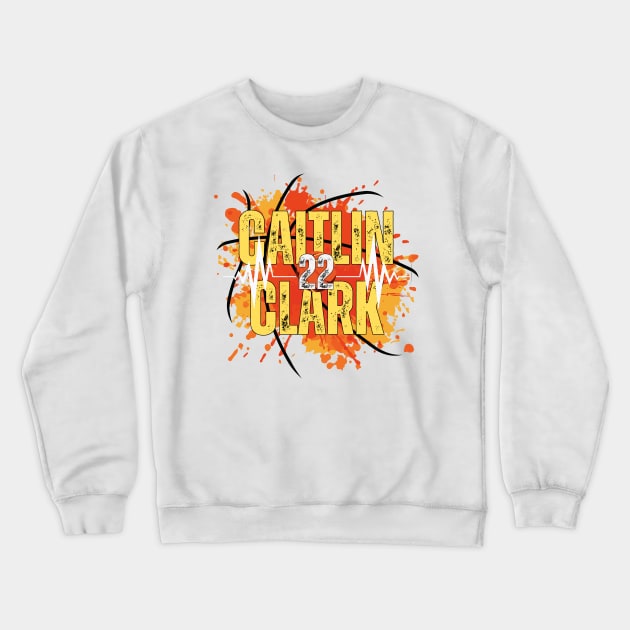 CAITLIN 22 CLARK Crewneck Sweatshirt by Lolane